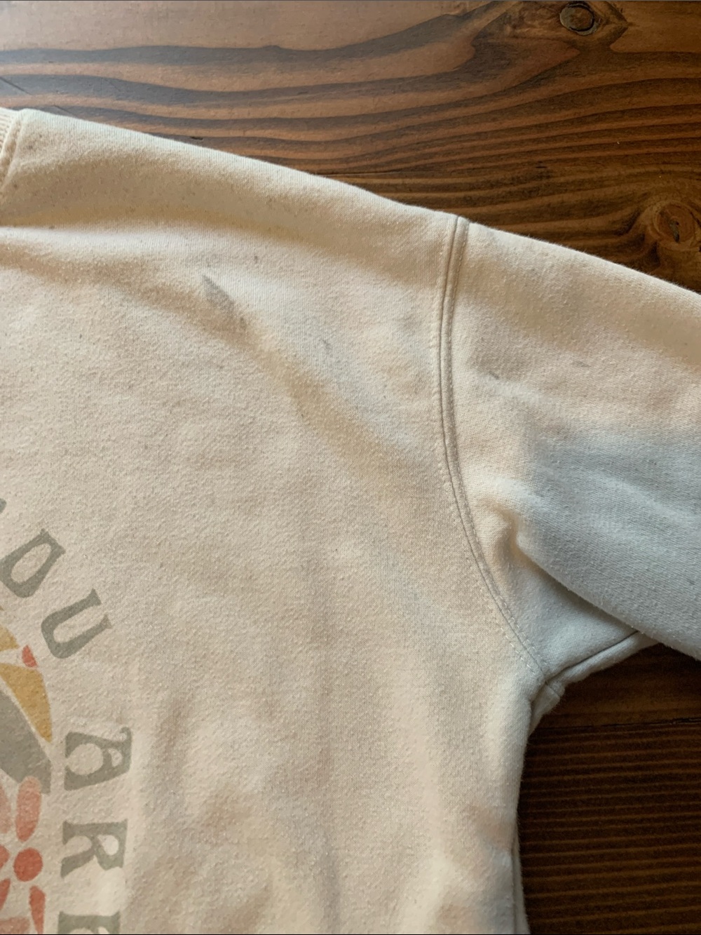 Billabong cream crewneck sweatshirt - Picture 3 of 7